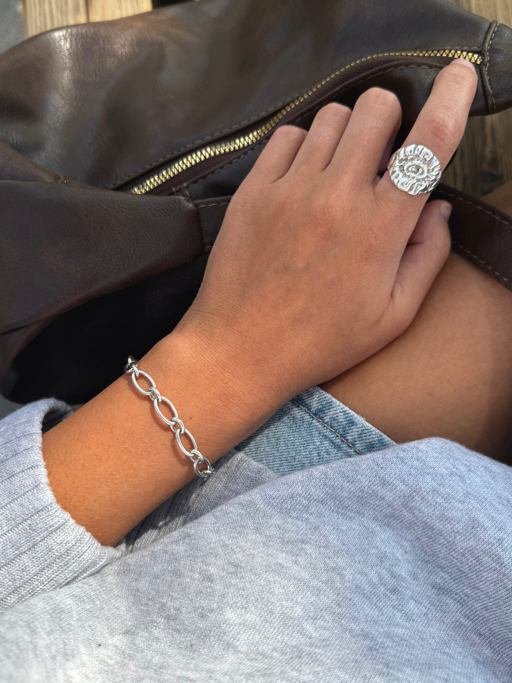 Real chain bracelet