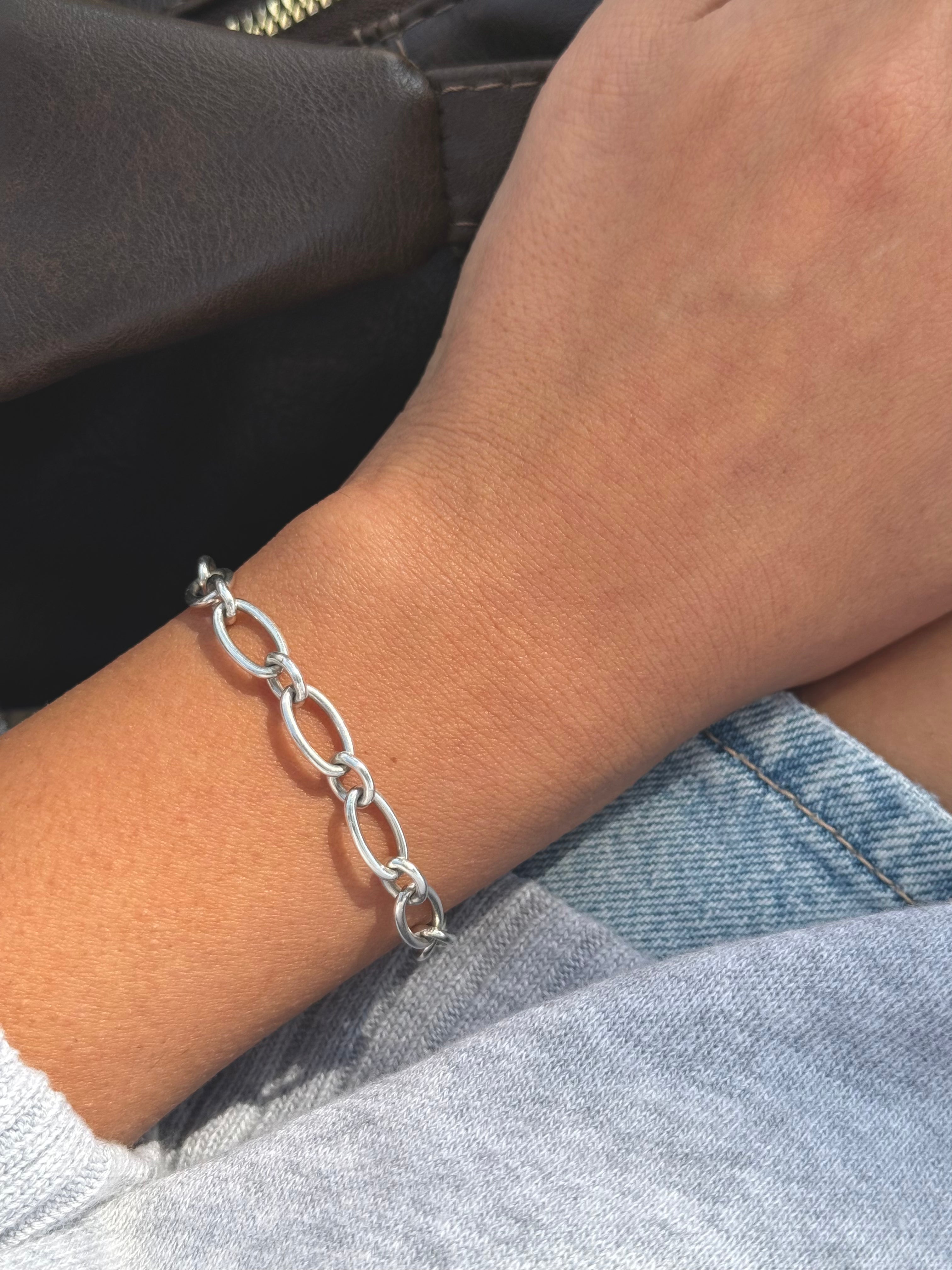 Real chain bracelet