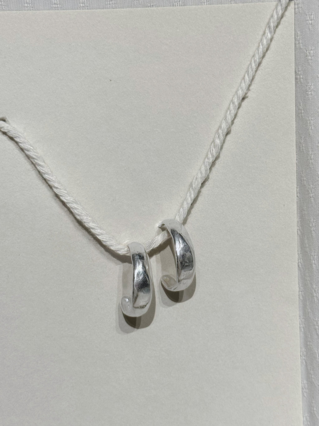 Big moon earrings
